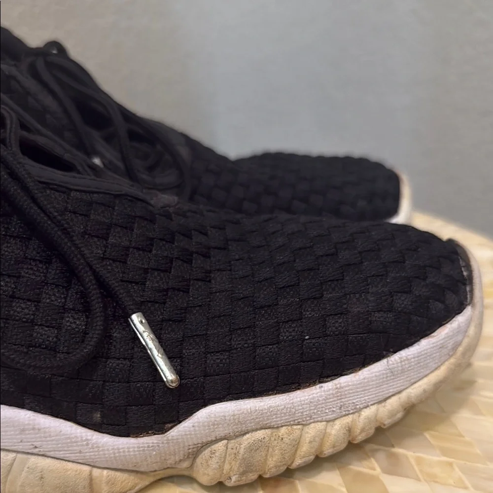 Jordan Future low Men's Black Woven Sneakers size 10.5